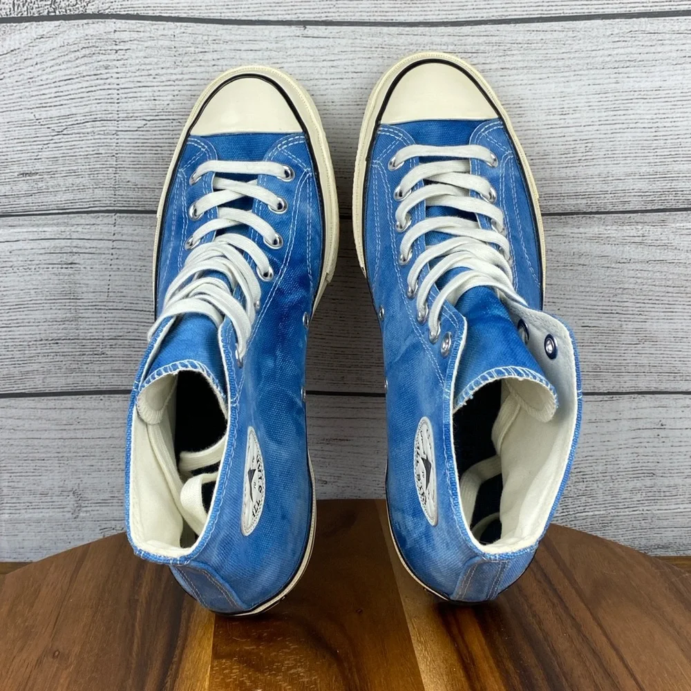 Converse Chuck Taylor 70 High Summer Daze Aegean Storm Shoe Men’s 9 Womens 10.5
